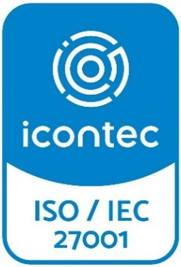 Sello de certificación ICONTEC ISO/IEC 27001